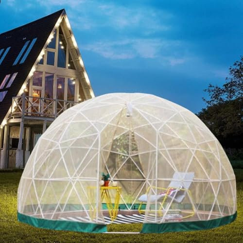 10/12 Fuß Durchsichtiges Zelt FüR Den AußEnbereich|Gartenkuppel-Iglu-Blasenzelt |Wetterfestes Pod-Camping-Terrassen-Iglu-Zelt FüR Hinterhof-üBerdachungen,Pavillons,SichtschutzhäUschen,2.9m