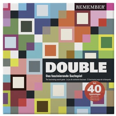 Remember Double - Finde den Fehler - Gesellschaftsspiel für 2 Spieler