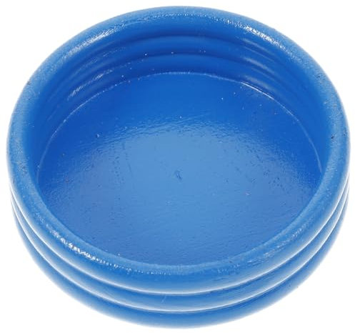 MOLUCKFU Miniature De Piscine pour Maison De Poupées avec Figurines De Fête De Plage Accessoires Réalistes pour Décoration De Sandbox Couleur Bleue