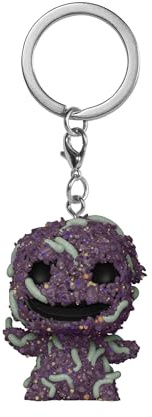 Funko POP! Keychain: Nightmare Before Christmas - Oogie (Insectes) - | Official Cartoon/Animation Merch - Mini Figurine Keyring for Keys, Bags and Backpacks - Stocking Filler and Party Bag Gift