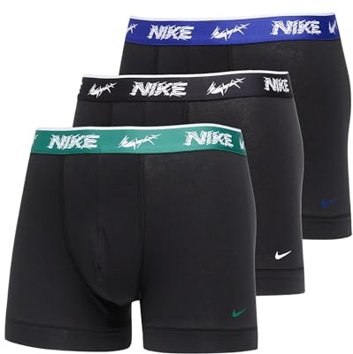 NIKE Herren Boxershorts 3er Pack Dri-Fit Everyday Schwarz Größe M Code 0000KE1008-EYC