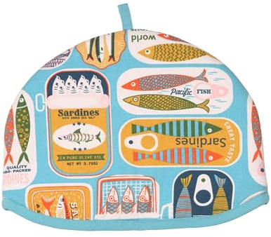 Dexam Sardines Small Tea Cosy - Blue