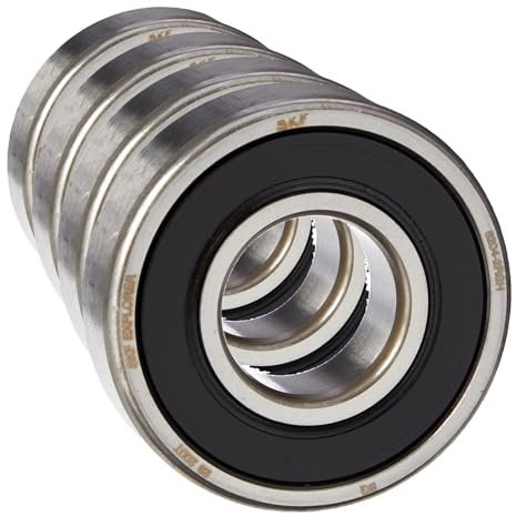 SKF Rillenkugellager 6204-2RSH (Packung mit 4)