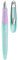 Herlitz 10999811, Schulfüllhalter (inkl. Patrone) -Für Linkshänder, Minze/Lila
