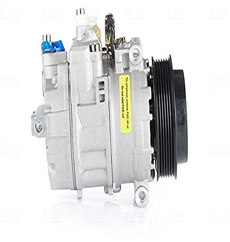 NISSENS 890191 A/C Kompressor für Klimaanlage Klimakompressor mit ID: 7SEU17C Kältemittel: R134a PAG 46 mit 120mm Riemenscheibe Rillen: 6
