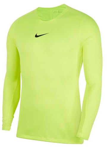 Nike Dry Park 1Stlyr Jersey LS, Maglietta a Maniche Lunghe Uomo, Giallo (Volt/(Black), XL