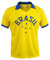 Brasilien Nationalmannschaft 1958 Pele WM Trikot Top Retro Trikot Classic Gr. M, gelb