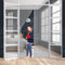 Zanzariera Magnetica Porta 205 x 250 cm Magneti Rete Anti Zanzare Chiusura Automatica Impedendo Agli Insetti Di Entrare Porte Scorrevoli Garage Finestra - Grigio A