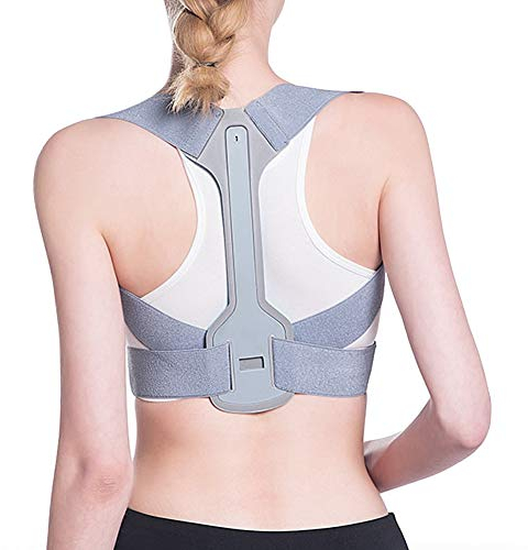 Haltungskorrektur, Geradehalter Schulter Rückenstütze Verstellbare für eine Gesunde Haltung, Rücken Geradehalter zur Linderung von Schulter und Taillenschmerzen Verbessern Sie die Haltung, Unisex (S)