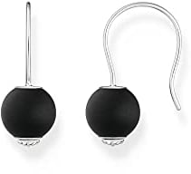 Thomas Sabo Ohrringe schwarz 925 Sterling Silber H2252-023-11