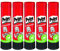 Pritt Klebestift, sicherer, kinderfreundlicher Kleber für Kunst und Bastelarbeiten, starker Klebstoff für Schule & Bürobedarf, 5x 11 g Pritt Stift
