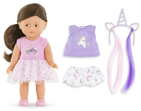 Corolle - MES Mini Corollines, Romy Einhorn, 20 cm, ab 3 Jahren, 9000240140