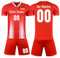 OPUTWDF Benutzerdefiniertes Trikot Kinder Herren mit Eigenem Namen Personalisiert Fussball Trikot Kinder Set und Number