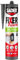 Sader FIXER Sans Percer Tous Travaux Intérieur/Extérieur Blanc - Mastic Colle Hybride, Collage Puissant, Tous Matériaux, Peut se Peindre, Cartouche 420g