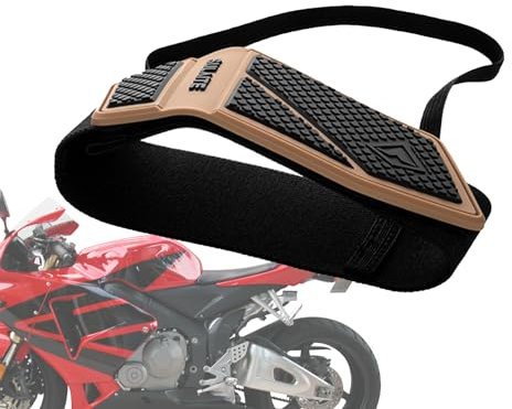 Mihauuke Protector Maletero Moto - Funda para Palanca de Cambios de Motocicleta | Cubierta de pie de Motocicleta antiarañazos, Almohadilla de Cambio de Motocicleta de Motor Resistente al Desgaste