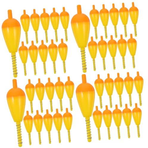 POPETPOP 4sets Fishing Floats Set Multi-use for Carp Pole Fishing Jigger Floats Strong Grip 12pcs*4