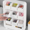 11 Unid. Caja de Té e Infusiones – Organizador Infusiones Multiusos – Caja de Tes para Hogar y Oficina con Cajones (Blanco)