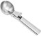 Cuillère à Crème Glacée en Acier Inoxydable Professionnelle avec Éjecteur 18 x 4 x 3,5 cm - Pour Glace, Melon, Falafels, Boulettes de Viande, Pâtes, Purée, Fruits et Riz - Accessoire Cuisine Robust