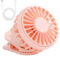 GkgWuxf Clip on Fan, Portable Rechargeable Mini Fan with Strong Clamp, Battery Operated 3-Speed Cooling Tool for Travel Stroller Car Seat Home Gym Bed Kitchen Outdoor Umbrella Crib Camping Treadmill