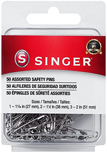 Size 1-3 50/Pkg Safety Pins 226