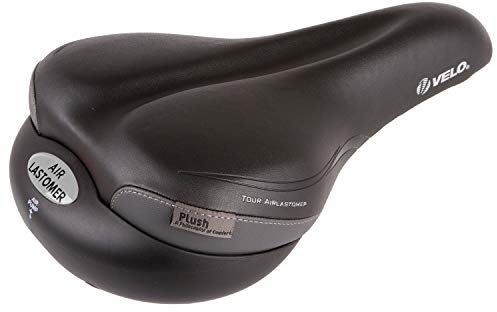 Velo Sattel Plush Air-Lastomer, black, 270 x 180 mm