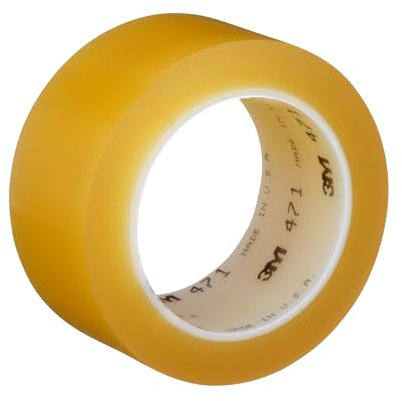 3M Nastro con Film Vinilico 471, 50 mm X 33 m, 24 Pezzi, Transparente