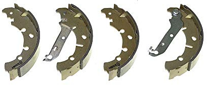BREMBO Bremsbackensatz S24533 | Kompatibel mit: FORD FIESTA V, FIESTA V Van, FUSION, MAZDA 121 III