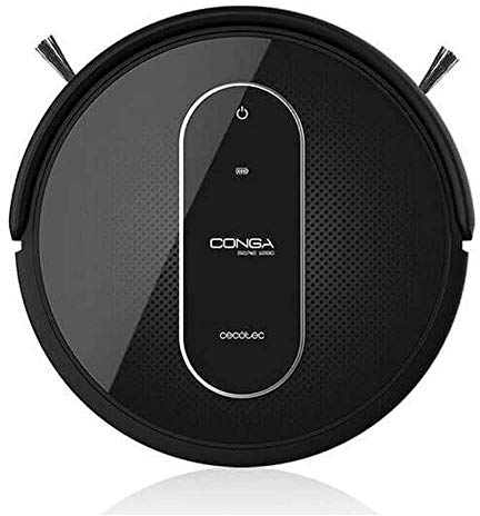 Cecotec Conga 1290 Serie, Roboter-Sauger .1400 Pa, iTech Gyro-Technologie, Mapped App, Staubsaugen, Fegen, Schrubben und Wischen, 7 Modelle, 3 Schrubb-Ebenen, Magnetstreifen, programmierbar