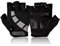 Nesirooh Fahrradhandschuhe Herren Damen Sommer, Radsporthandschuhe Halbfinger für Mountainbike Rennrad Wandern Bergsteigen (schwarz grau, L)