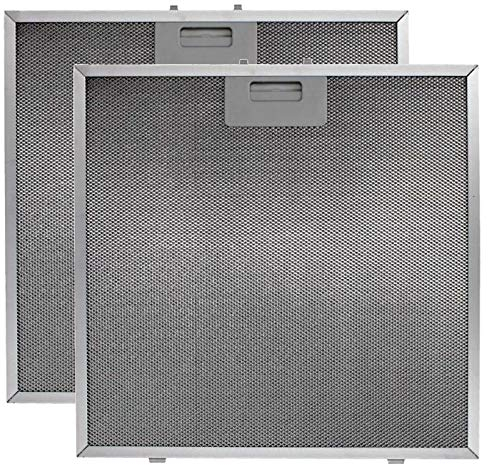 SPARES2GO Grease Filter compatible with Neff Cooker Hood (330mm x 320mm, Pack of 2)