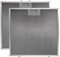 SPARES2GO Grease Filter compatible with Neff Cooker Hood (330mm x 320mm, Pack of 2)