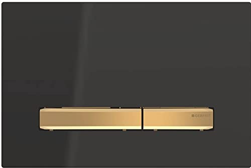 Geberit Sigma 50 Drückerplatte Messing/Schwarz für UP720, UP320 und UP300