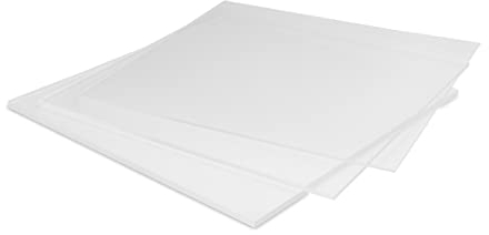 W&S GmbH Acrylglas Platte, transparent – Acrylglas Zuschnitte – Stärke 2 mm, Größe 400 x 400 mm, für Außen- und Innenbereich, beidseitig UV-beständig, Acryl Platten XT PMMA