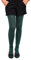 MILKY SILK Semi-Opaque Microfiber Tights 40 Denier (Dark Green, XXL)