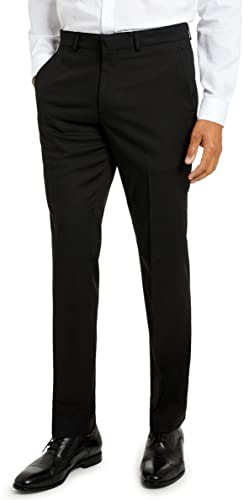 Kenneth Cole Reaction Men's Suit Pants, Black, 36W x 30L