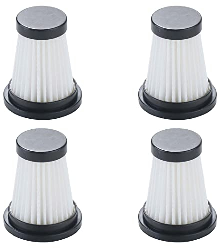 Lot de 4 filtres HEPA de rechange pour MOOSOO K12 K12 Pro K13 pour Genius Invictus One 1.0 X7 2.0