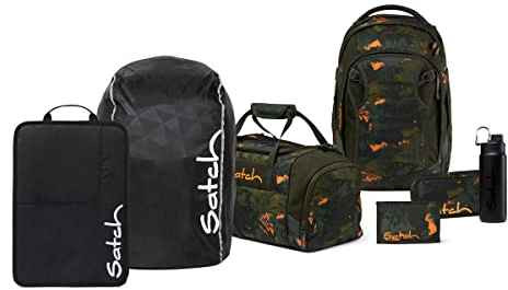 Satch Match Kollektor Edition Schulrucksack Set 7tlg. (Jurassic Jungle)