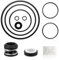 Kit de réparation de joint torique compatible avec Pentair SuperFlo, SuperMax, comprend un joint d'arbre US Seal PS-200, une fronde d'eau et un lubrifiant à joint torique, 2 joints toriques de pompe,