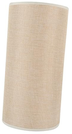 jojofuny Pantalla De Lámpara De Mesa De Lino Cilíndrica Lámparas De Repuesto De Escritorio Pared Accesorios De Iluminación