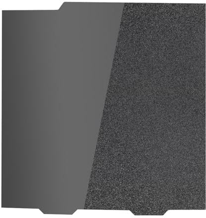 IdeaFormer Doppelseitig Texturiert PEI Druckplatte 184x184mm für Bambulab A1 Mini, Black PEI Spring Steel Druckbett für Bambu Lab 3D Drurcker