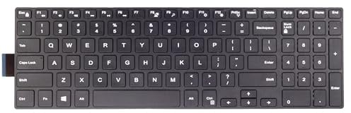 tradebit - Tastatur für Dell Inspiron 15 3541 3542 3543 35588 QWERTY US