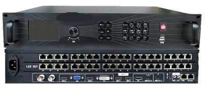 CIJIAOPOYU Processeur vidéo Y8-640 Module Couleur RVB Contrôleur d'affichage LED Prise en Charge HDMI2.0 1.2 DP VGA DVI