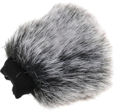 Camera Mic Windscreen, Furry Microphone Wind Muff, Outdoor Wind Filter, Microphone Cover, Camera Mic Windshield, Easy Installation, Convenient Mobility For Microphone