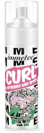 Spray Cheveux Bouclés Activateur De Boucles Cheveux,Définit les Boucles & Hydratation,Spray Coiffant Cheveux 150ml/5.27oz