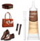 Leather Glue, Leather Glue Extra Strong for Leather Craft, Shoe Repair, Leather Adhesive Waterproof Clear for Furniture Upholstery, Sofas, Car Seats, Purses, Bags Restoration