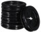Grevosea 5 Pcs Rubber Grommets for Wiring, 1 Inch Rubber Grommet Kit Double Sided Rubber Plugs for Round Holes Wire Grommet for Cable Wire Protection Wall Hole Repair Kit