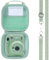 Lebakort Hart Schutz Hülle Etui Tasche für INSTAX Mini 12 Sofortbildkamera/INSTAX Mini 11 Sofortbildkamera (Mint-Green)