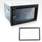 2Din Stereo Dash Mounting Frame for Car Radio Reliable Plastic Construction