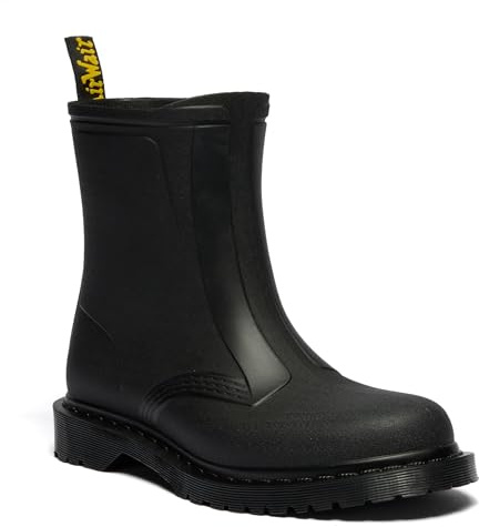 Dr. Martens unisex-adult 1460 Rain, Black, 11 Women/10 Men