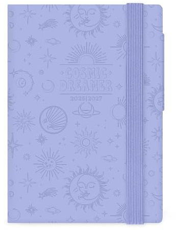 Legami - Agenda Settimanale 2026-2027, Cosmic Lilac, 16 Mesi Small